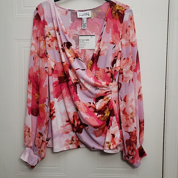 Joseph Ribkoff floral print top - Picture 2 of 4